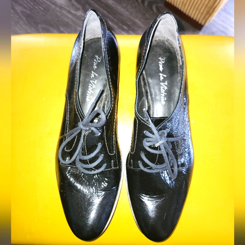 Pour La Victoire Patent Leather Oxfords